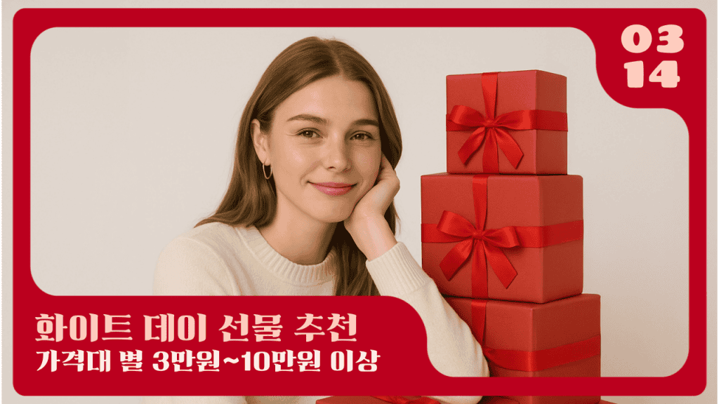화이트데이 선물 추천 가이드 대표 이미지